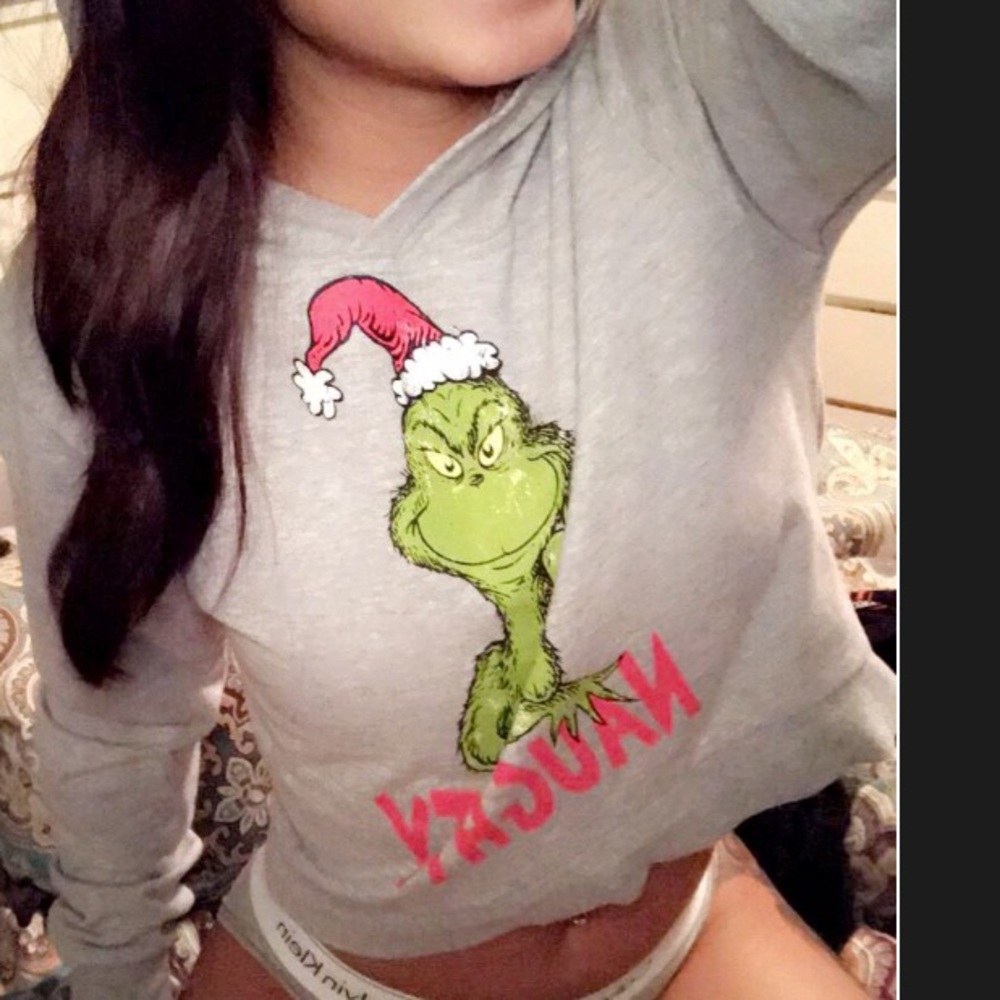 Crop top hoodie